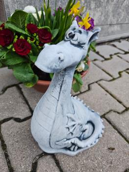 Gartenfigur Drache Hubertus