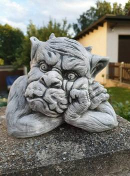 Steinfigur_Gartenfigur_Gargoyle_Jericho