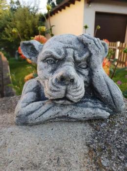 Steinfigur_Gartenfigur_Gargoyle_denkend