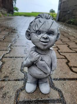 Gartenfigur Gartenkiller Chucky