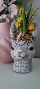 Steinfigur_Gartenfigur_Hase_Hanne