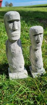 Steinfigur_Gartenfigur_Osterinsel_Moai_Set