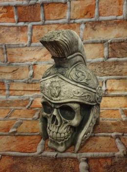 Gartenfigur Skull Totenkopf Roemer