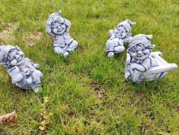 Steinfigur_Gartenfigur_Troll_Set