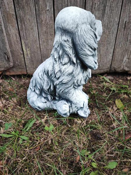 Steinfigur_Gartenfigur_Cocker_Spaniel_Karl2